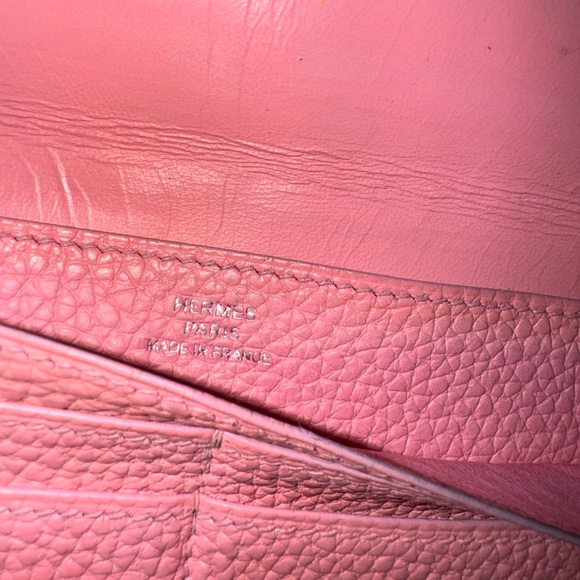 HERMES Dogon Togo Leather Long  Wallet - Picture 6 of 8